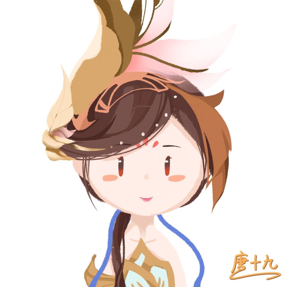 杨玉环同人:羞花-杨玉环